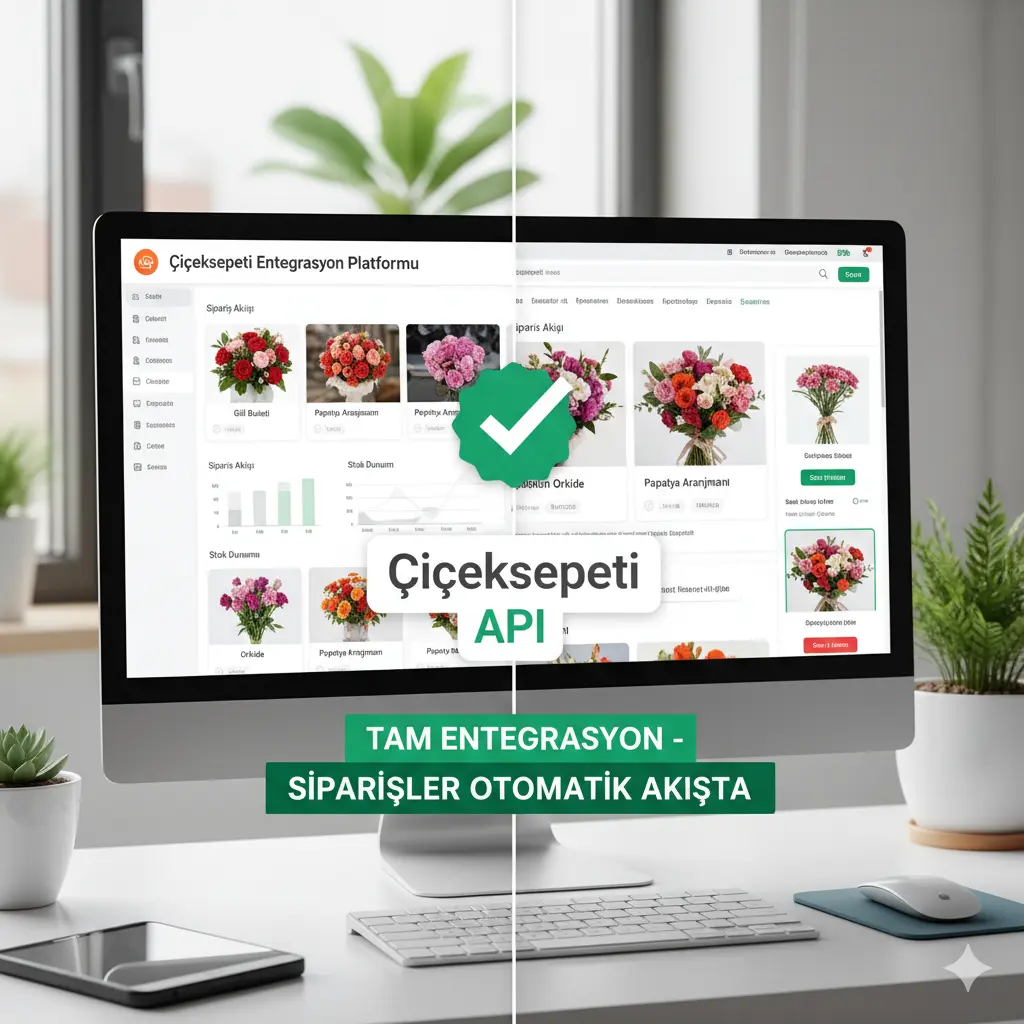 Çiçeksepeti Entegrasyonu | Pazaryerleri Entegrasyon