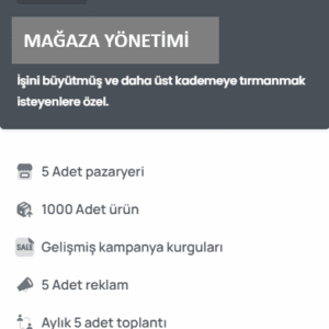 DIAMOND [MAĞAZA YÖNETİMİ]